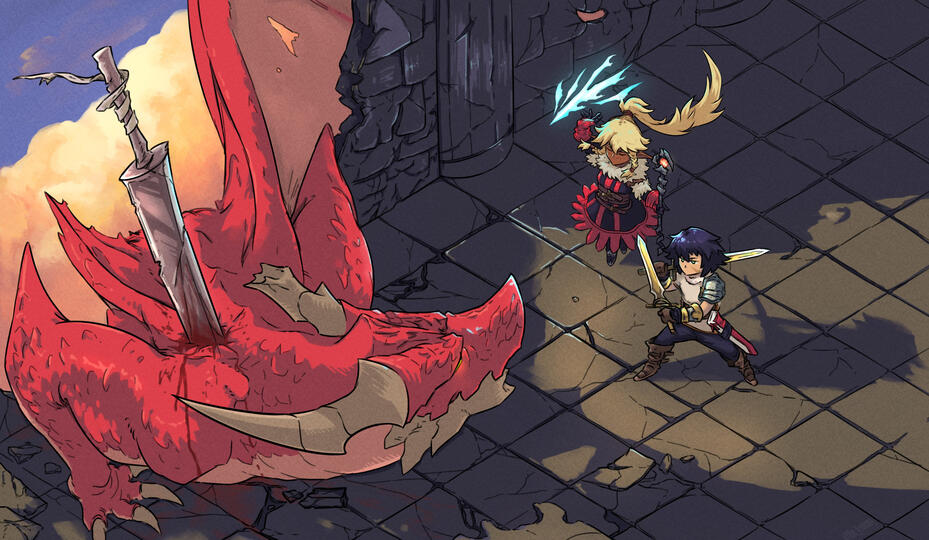 CHIBI JRPG PARTY (ISOMETRIC)